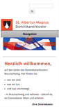 Mobile Screenshot of dominikaner-braunschweig.de